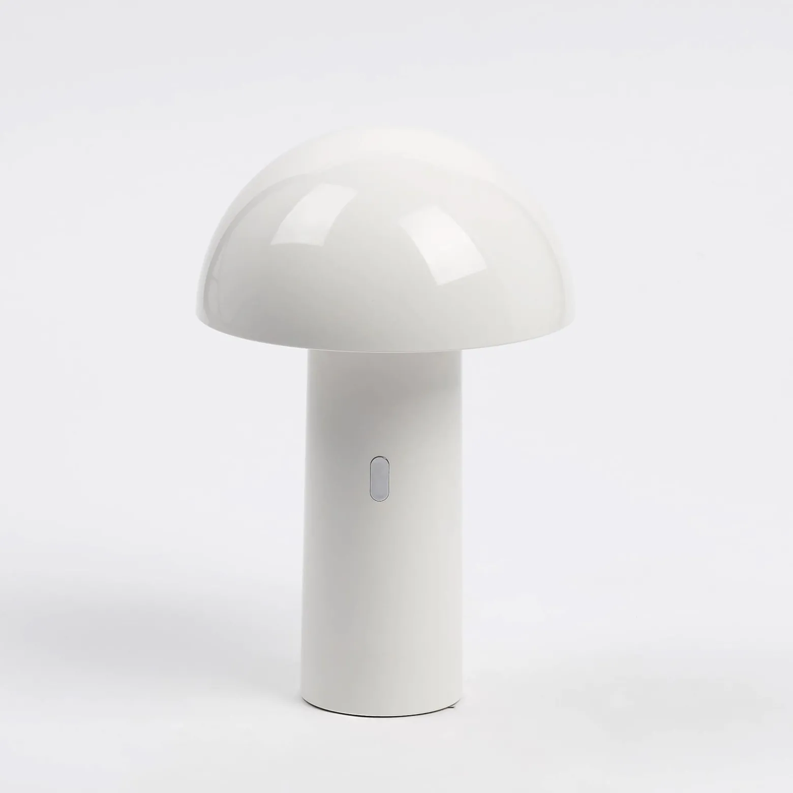 Aluminor Capsule LED-Tischlampe, mobil, weiß
