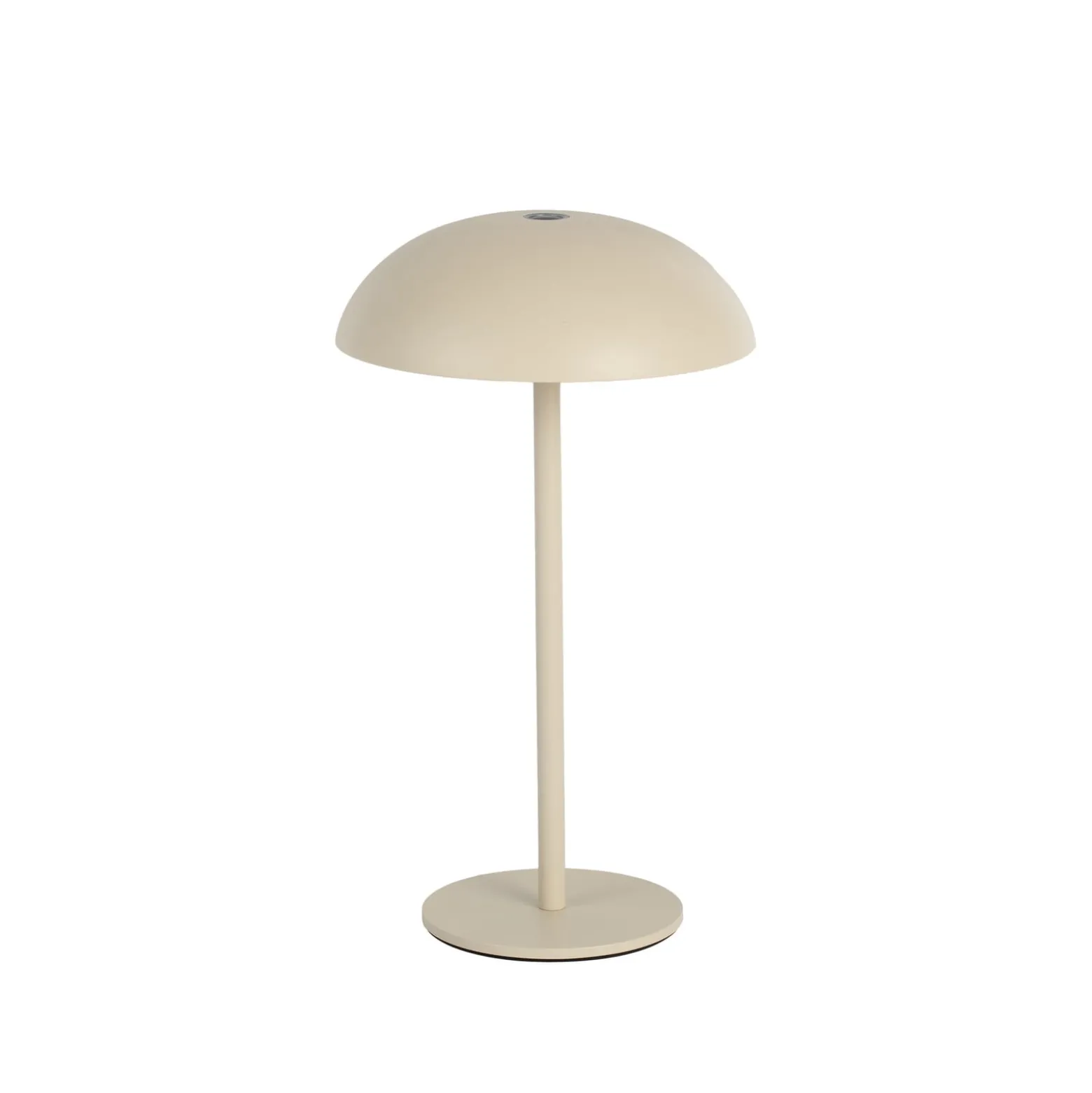 Arcchio LED-Akkutischleuchte Thenra, beige, Wandhalterung