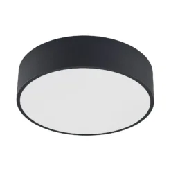 Arcchio LED-Deckenlampe Noabelle, Ø 40 cm, schwarz, Metall