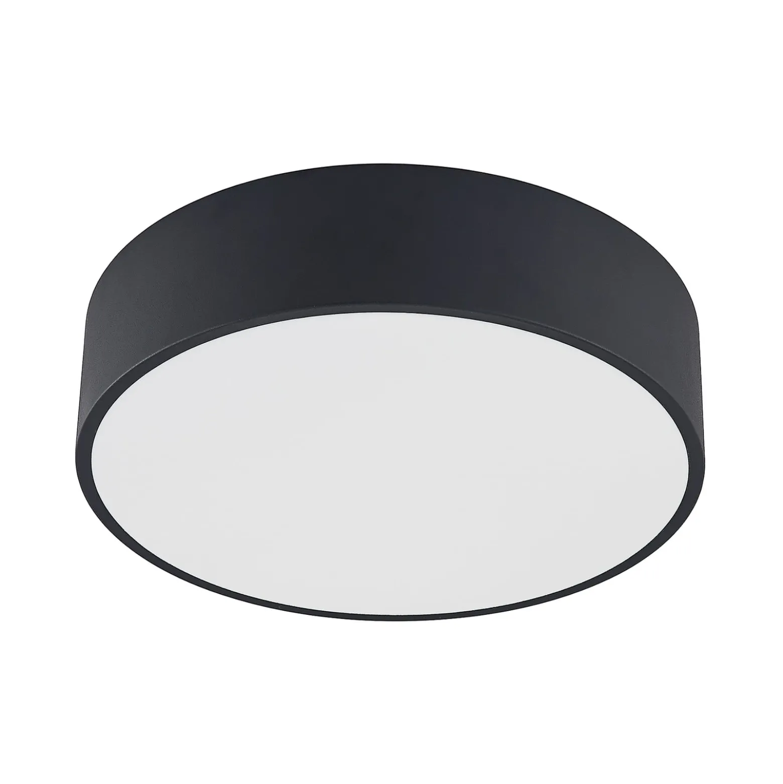 Arcchio LED-Deckenlampe Noabelle, Ø 40 cm, schwarz, Metall