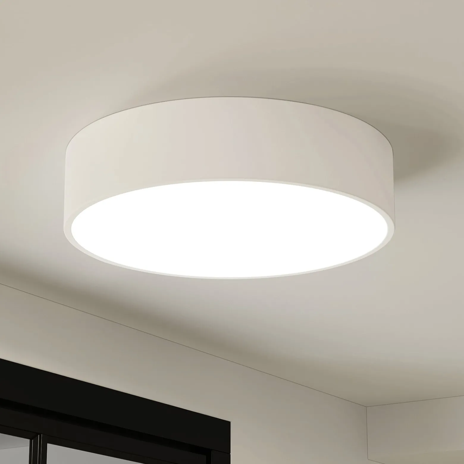 Arcchio LED-Deckenlampe Noabelle, Ø 40 cm, weiß, Metall