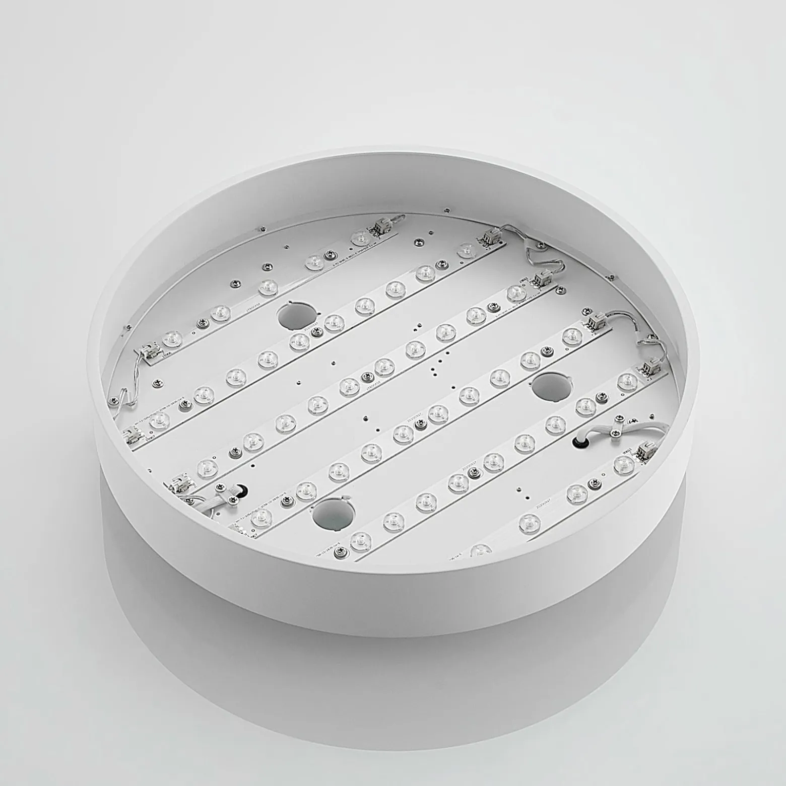 Arcchio LED-Deckenlampe Vanida, weiß, Ø 40 cm, up/down