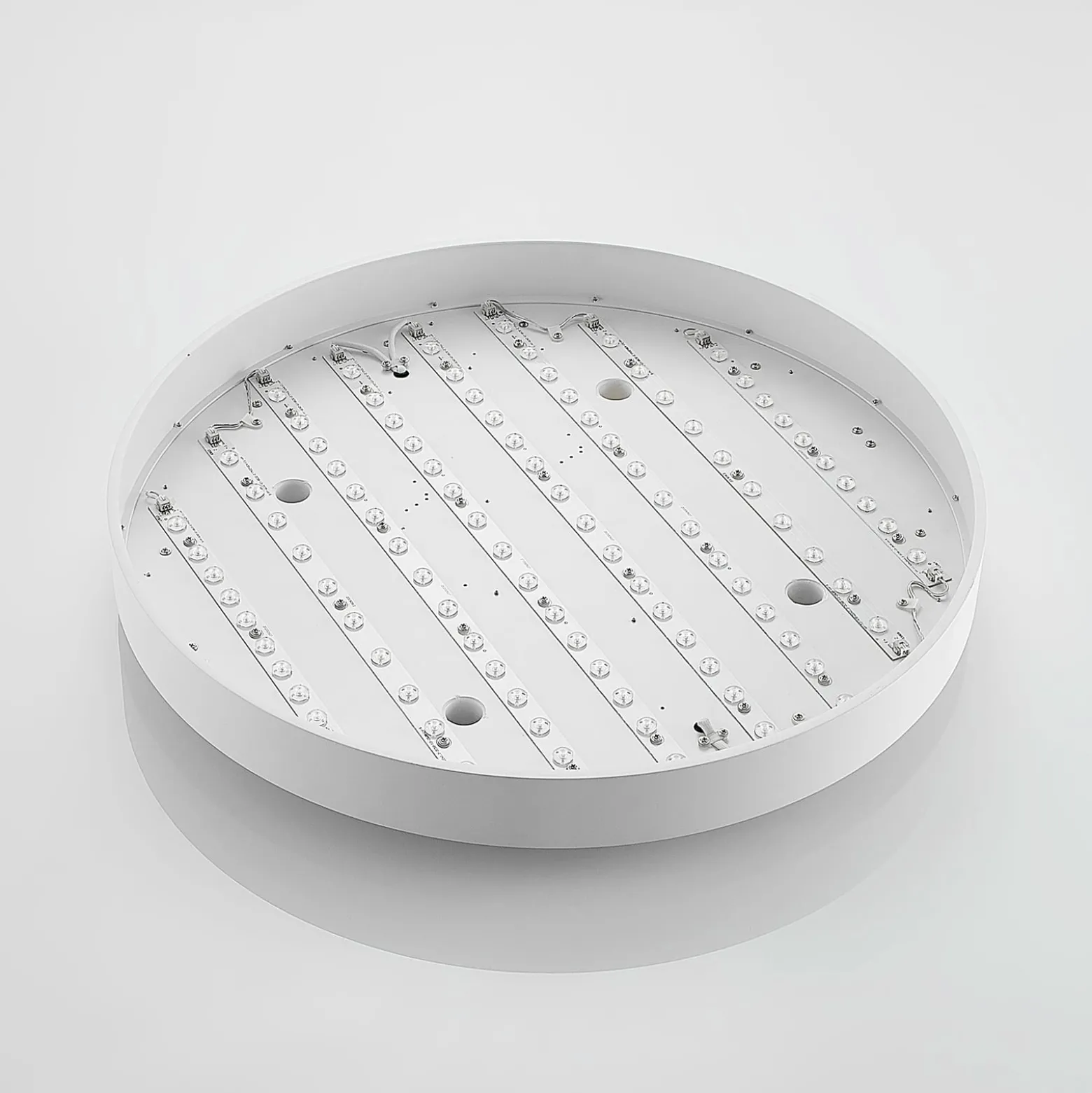 Arcchio LED-Deckenlampe Vanida, weiß, Ø 60 cm, up/down