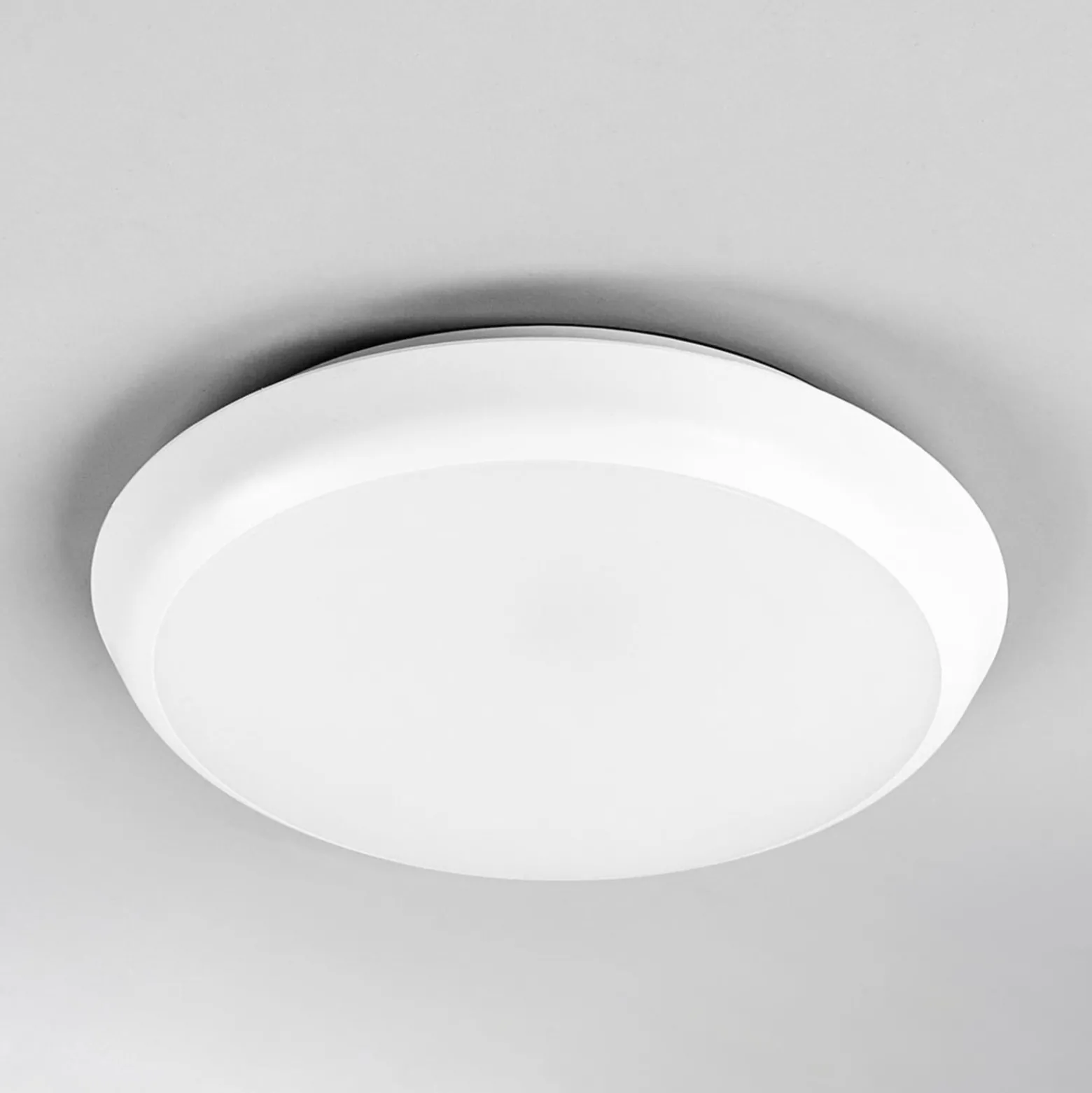 Arcchio LED-Deckenleuchte Augustin, Ø 20 cm, 4.000 K, IP54