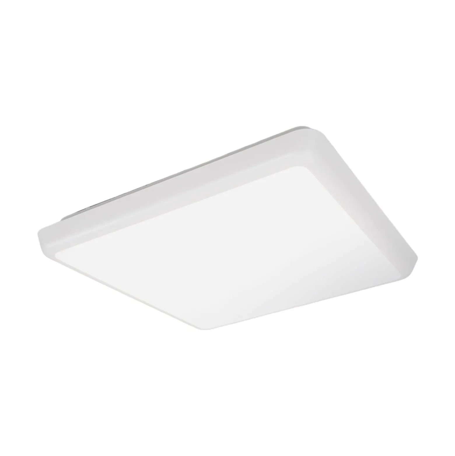 Arcchio LED-Deckenleuchte Augustin, 30 x 30 cm, weiß, IP54