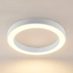 Arcchio LED-Deckenleuchte Sharelyn, Ø 80 cm, weiß, dimmbar