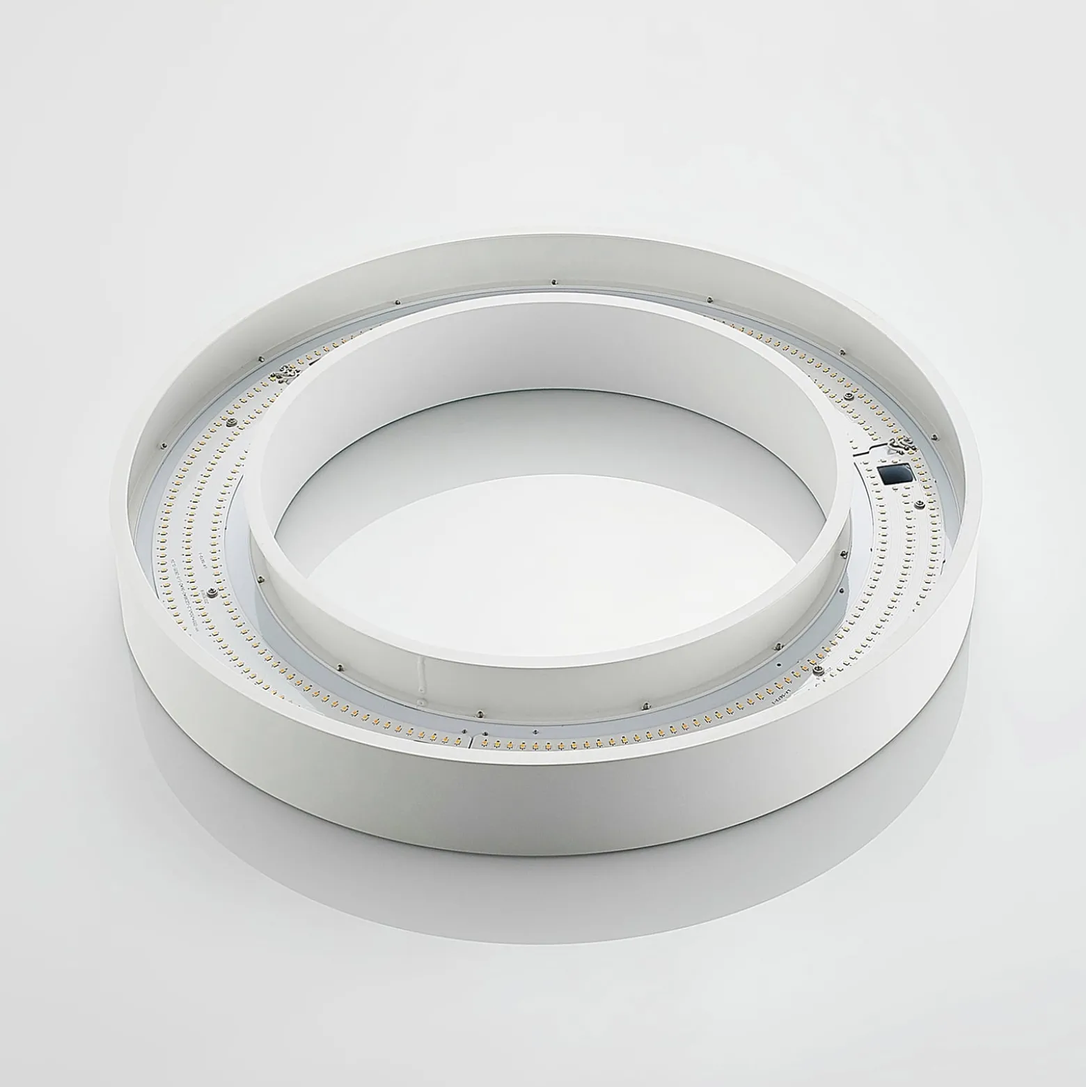 Arcchio LED-Deckenleuchte Sharelyn, Ø 60 cm, weiß, dimmbar