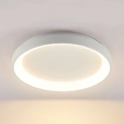 Arcchio LED-Deckenleuchte Vivy, Ø 38 cm, weiß, Metall