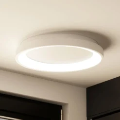 Arcchio LED-Deckenleuchte Vivy, Ø 38 cm, weiß, Metall