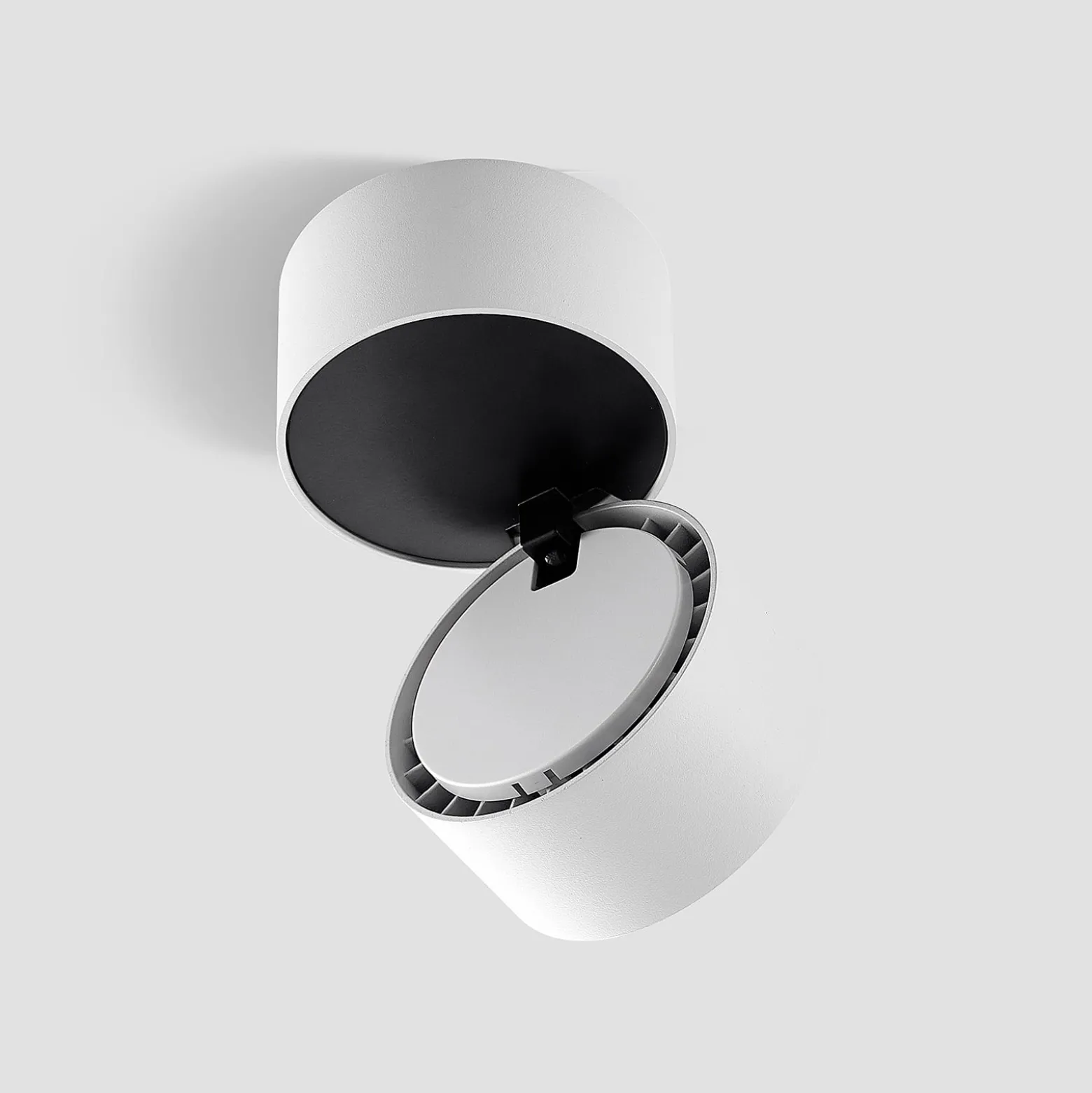 Arcchio LED-Deckenstrahler Rotari, weiß, 1-flg., 946lm