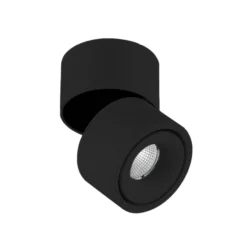 Arcchio LED-Deckenstrahler Rotari, 980lm, 1-flg., schwarz