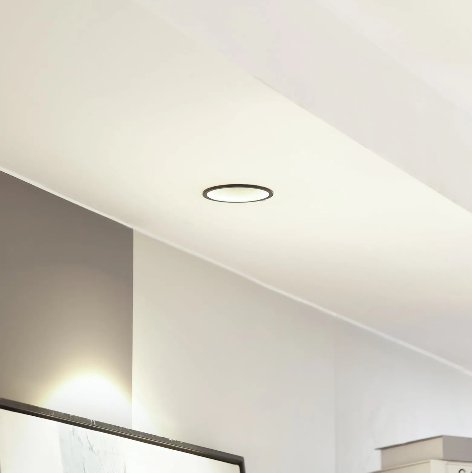 Arcchio LED-Downlight Niria, schwarz, 3.000K