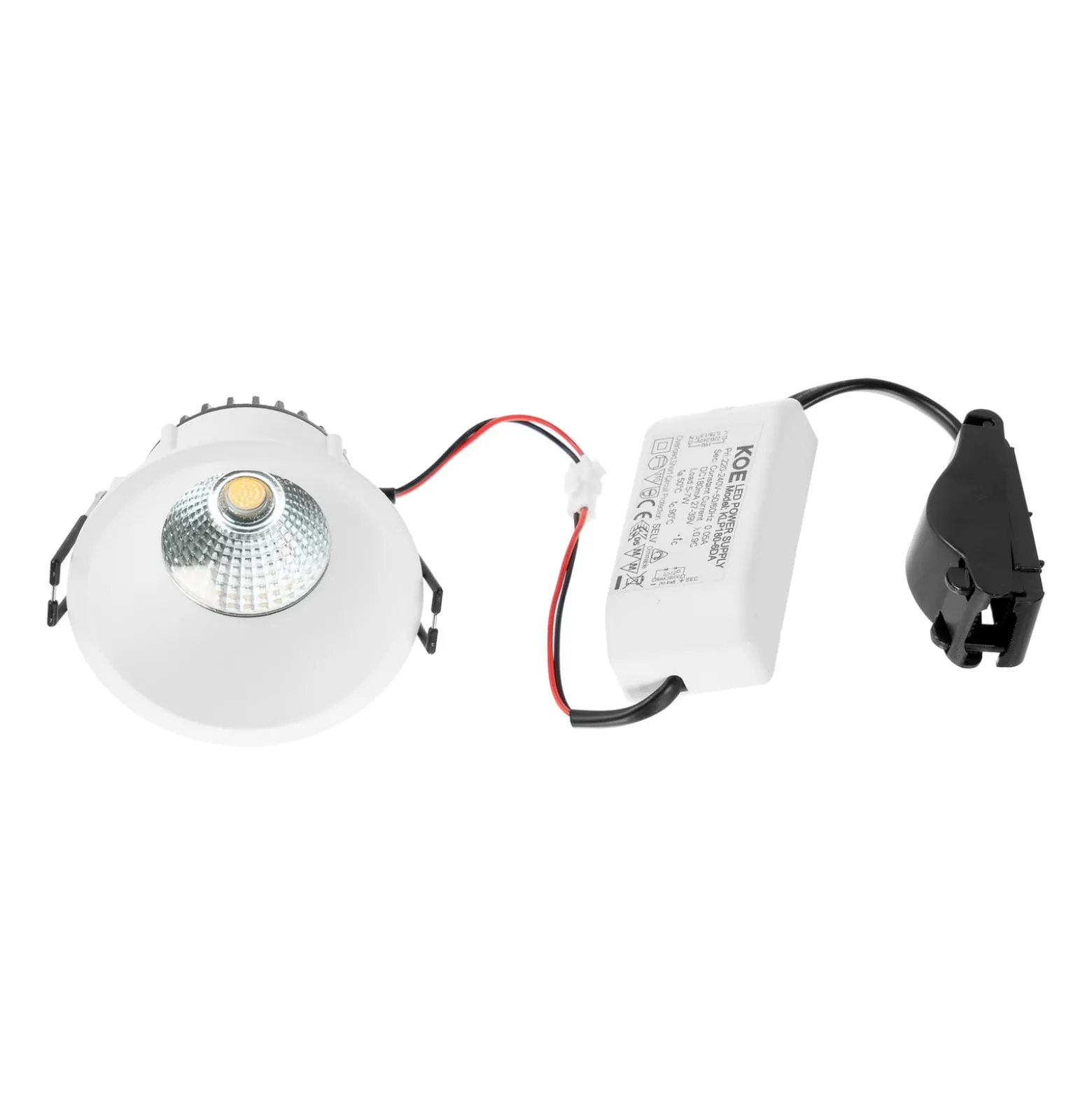 Arcchio LED-Downlight Niria, weiß, 2.700K