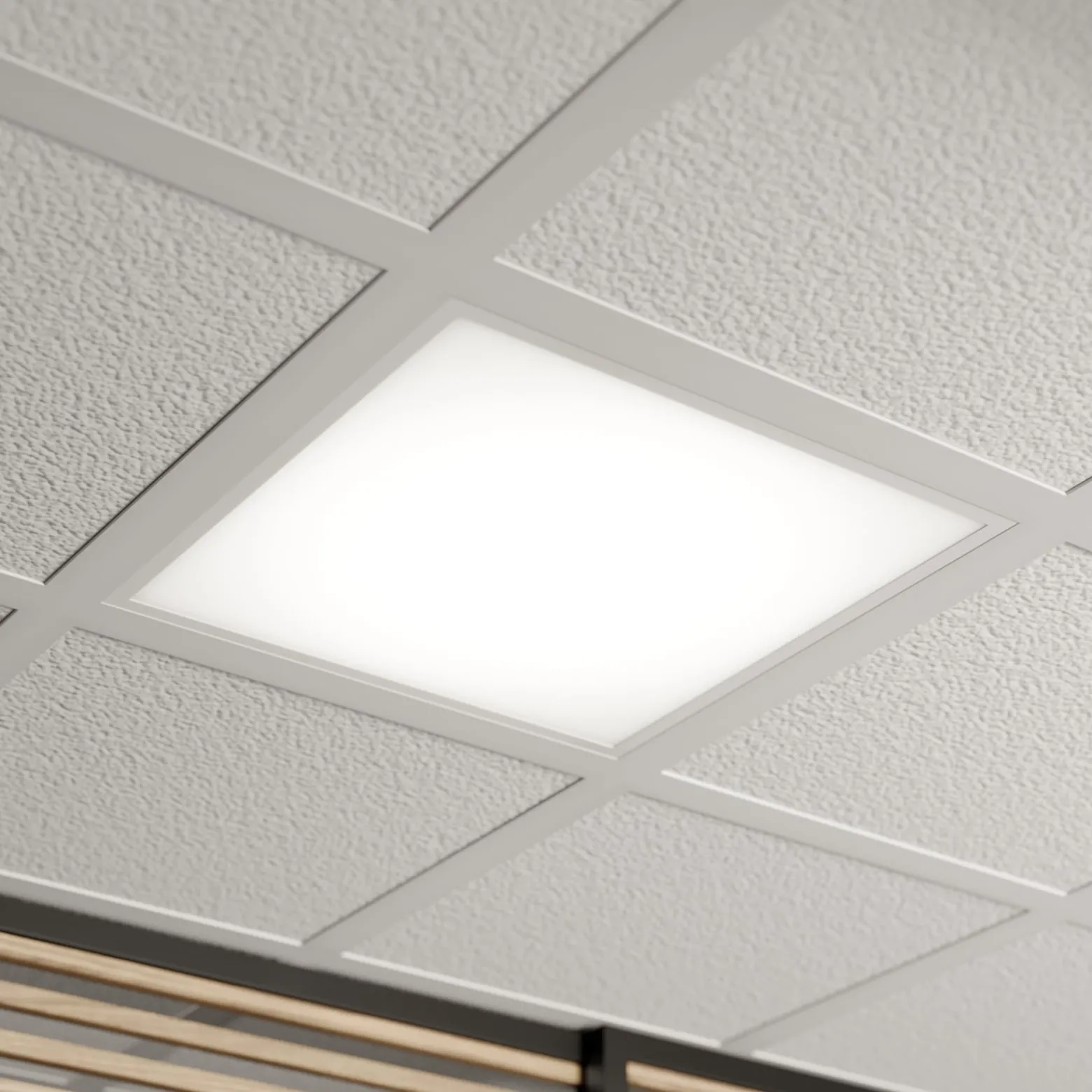 Arcchio LED-Einlegepanel Vinas, 4.000 K, 36 W, 62 cm x 62 cm