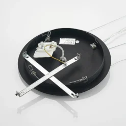 Arcchio LED-Hängelampe Noabelle, Ø 80 cm, schwarz, Metall