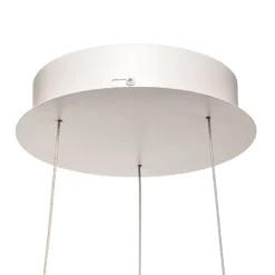 Arcchio LED-Hängeleuchte Albiona, weiß, 1 Ring, Ø 40 cm