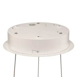 Arcchio LED-Hängeleuchte Albiona, weiß, 1 Ring, Ø 40 cm