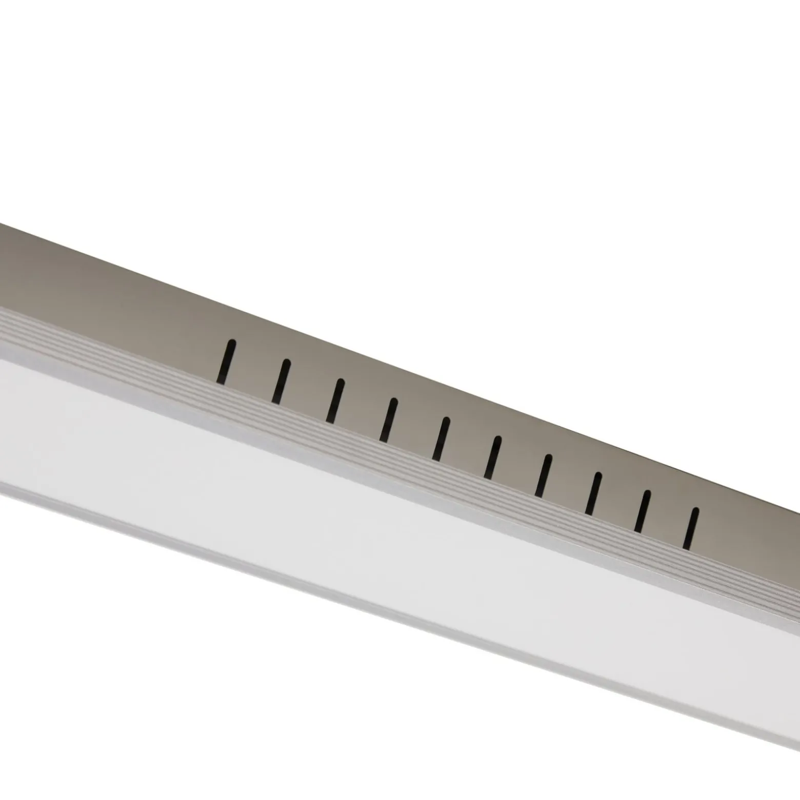 Arcchio LED-Panel Lyndra, 120 cm, silber, Alu, dimmbar, CCT
