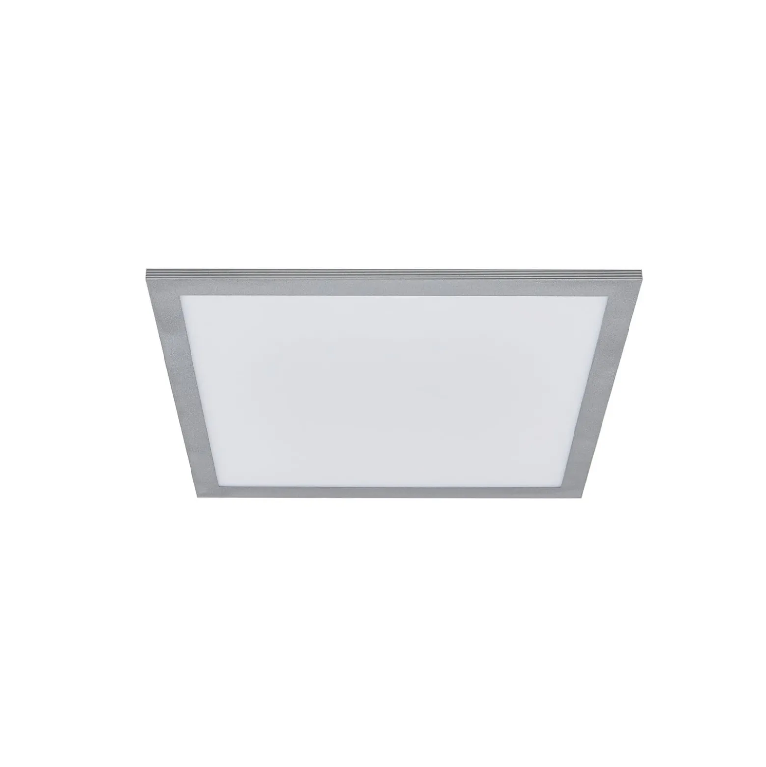 Arcchio LED-Panel Lyndra, 40 cm, silber, Alu, dimmbar, CCT