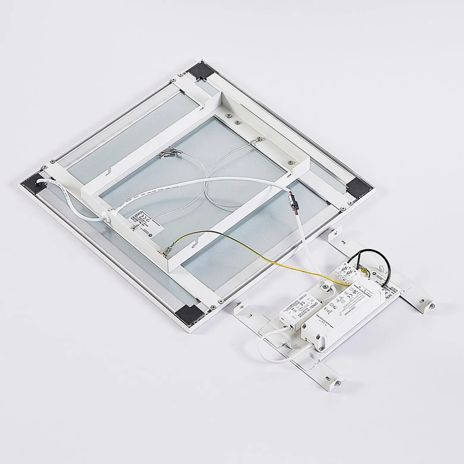 Arcchio LED-Panel Lysander, weiß, 40 x 40 cm, CCT, dimmbar