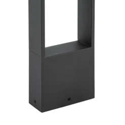 Arcchio LED-Wegeleuchte Kovato, Höhe 95 cm, dunkelgrau, IP65