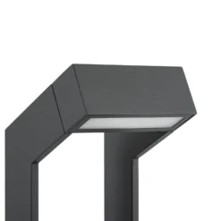 Arcchio LED-Wegeleuchte Kovato, Höhe 95 cm, dunkelgrau, IP65