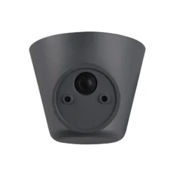 Außenwandlampe Beni, schwarz matt, Breite 11 cm, Metall