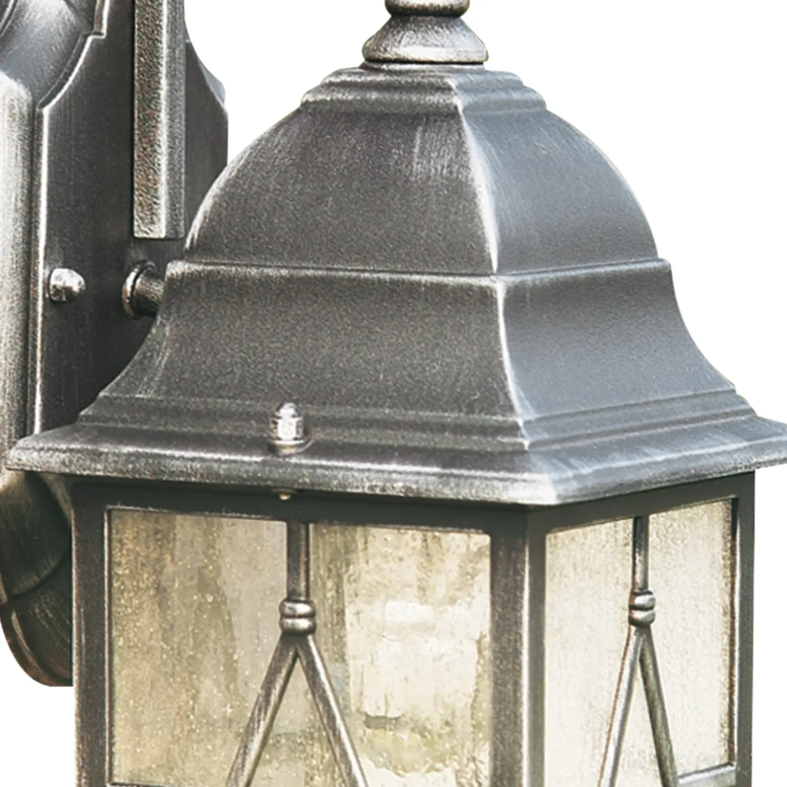 Außenwandlampe Genoa mit Bleiglas, IP23