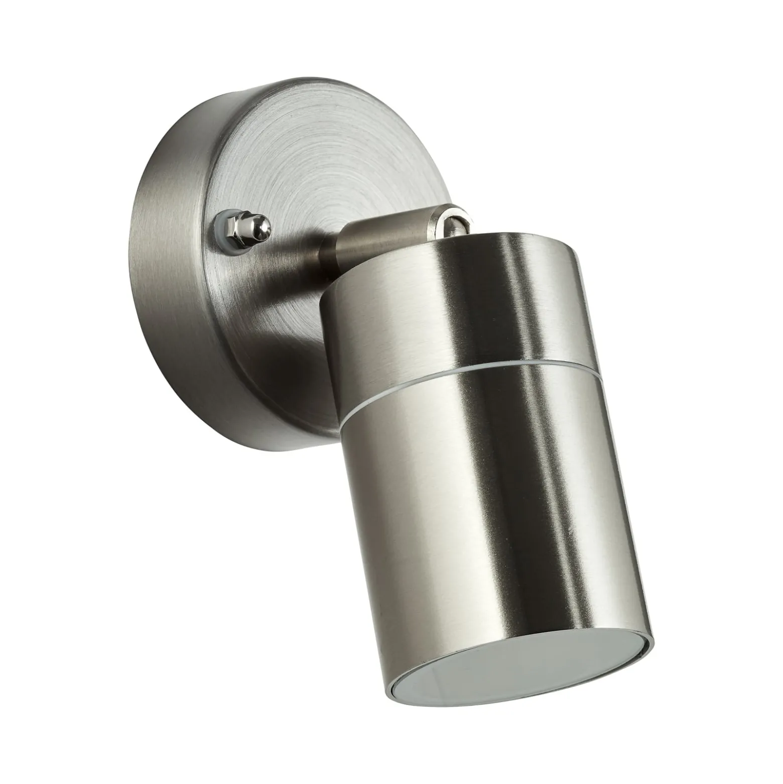 Außenwandlampe Jandy down schwenkbar edelstahlfarben, Metall