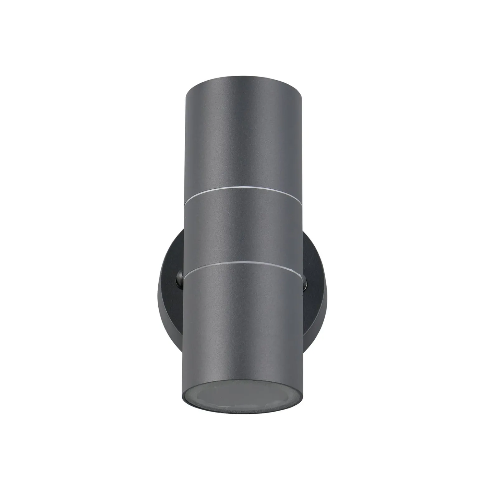 Außenwandlampe Turia, anthrazit, Höhe 16 cm, Metall