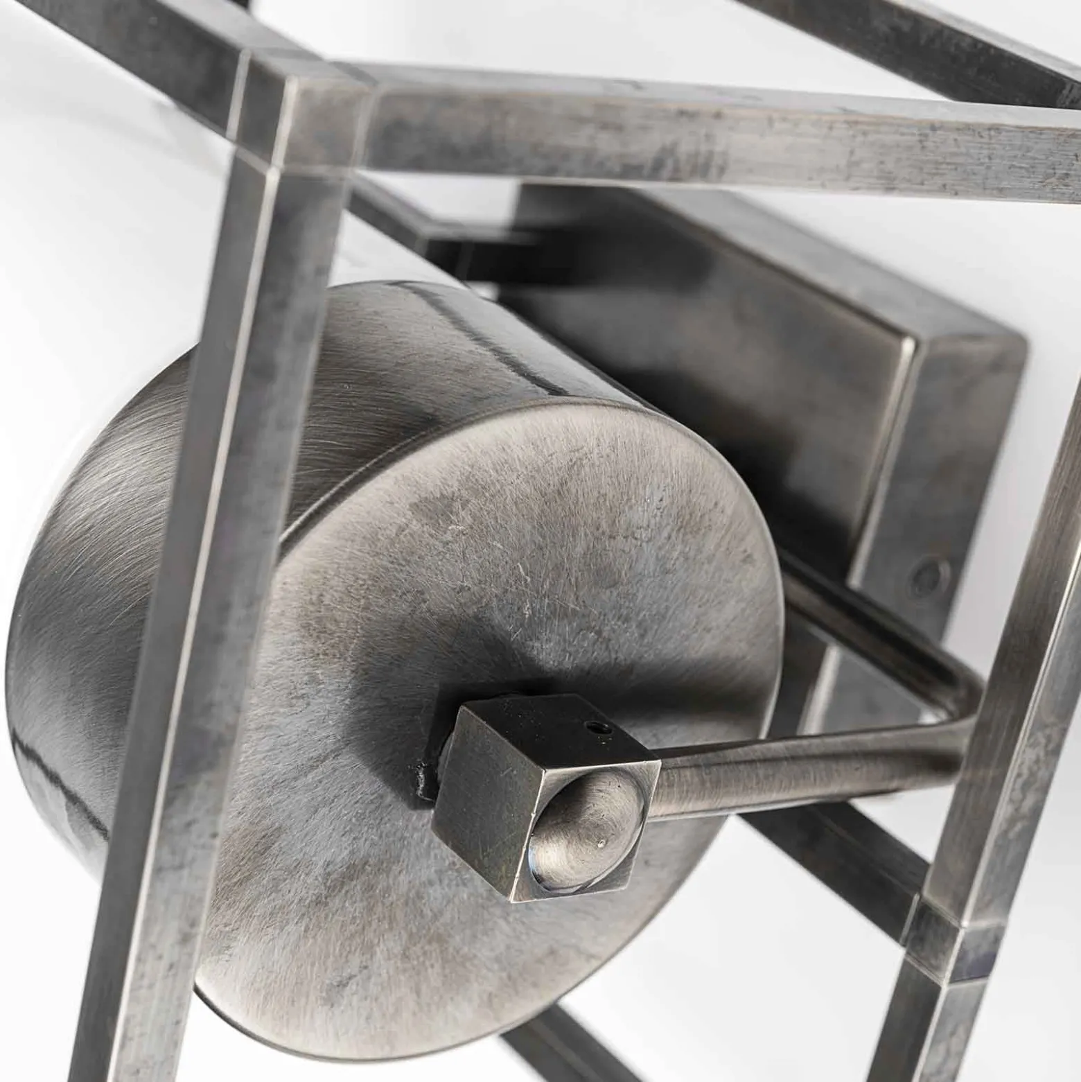 Außenwandleuchte Cubic³ 3363 nickel antik/klar