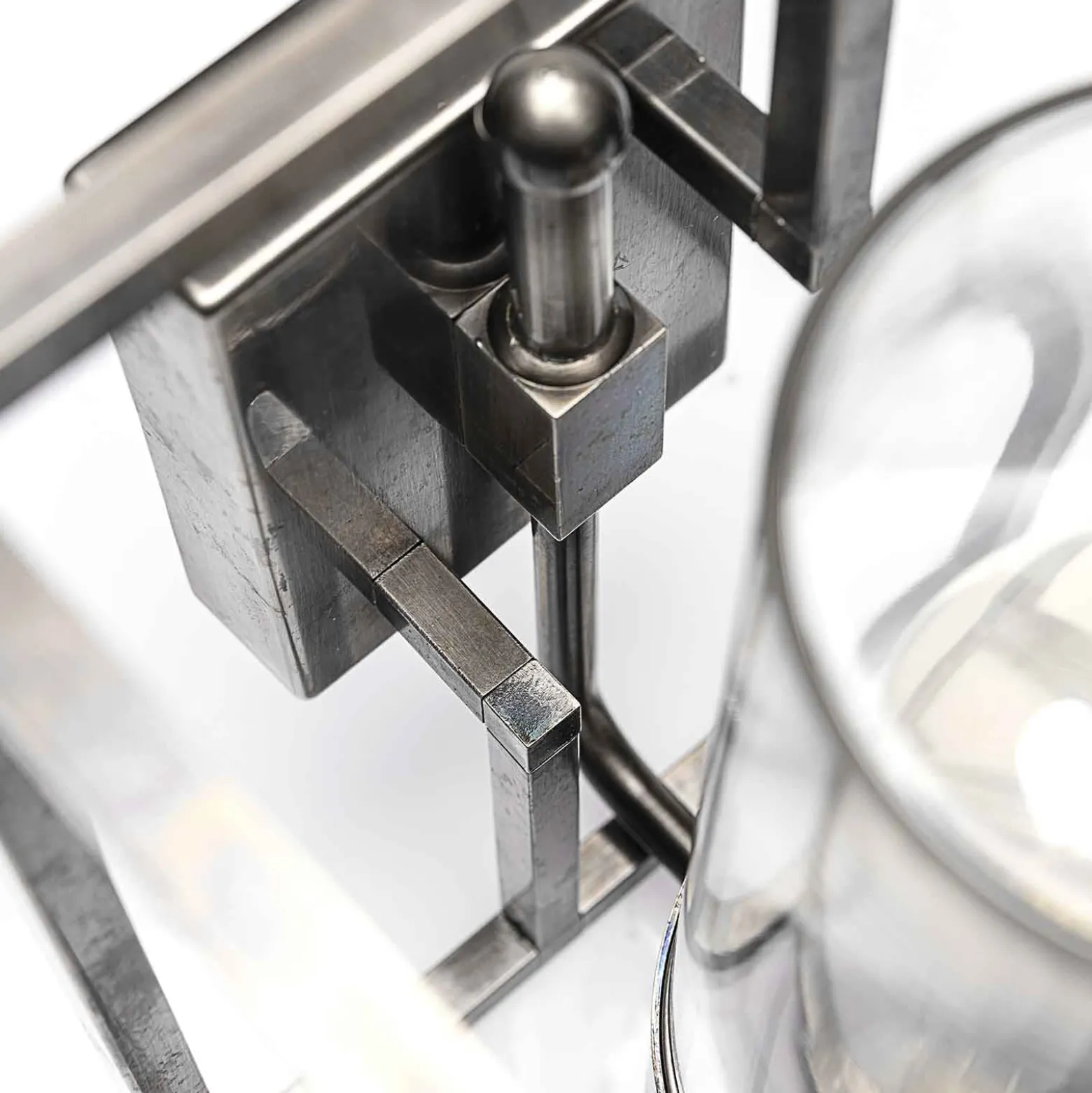 Außenwandleuchte Cubic³ 3363 nickel antik/klar