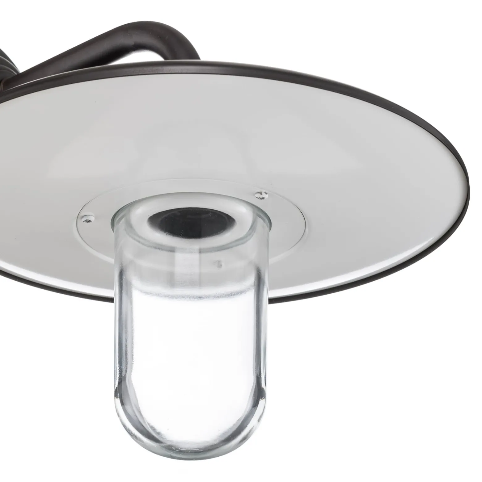Außenwandleuchte Golfo Messing brüniert, Glas klar