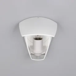 Außenwandleuchte VENTA, weiß, Fassung oben, Höhe 24 cm, IP44