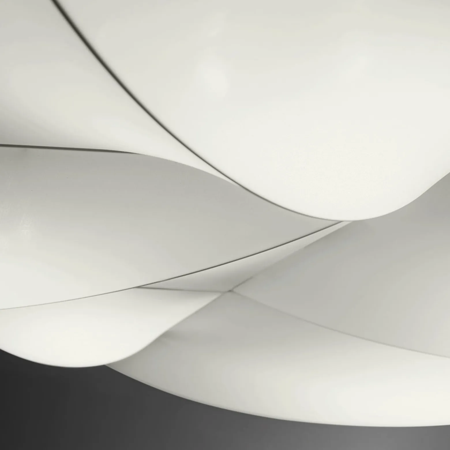 Axolight Nelly Textil-Deckenleuchte weiß 100 cm