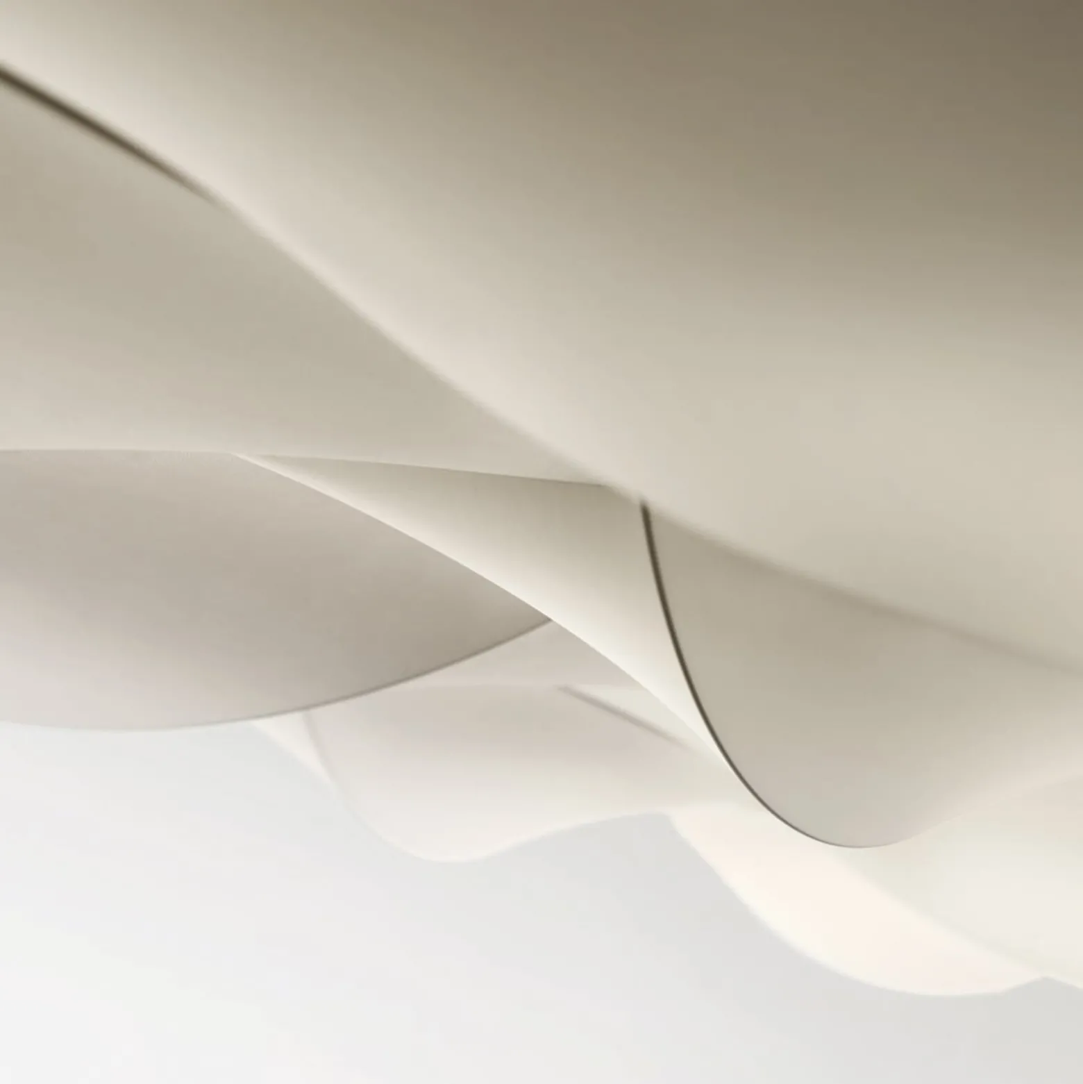 Axolight Nelly Textil-Deckenleuchte weiß 100 cm