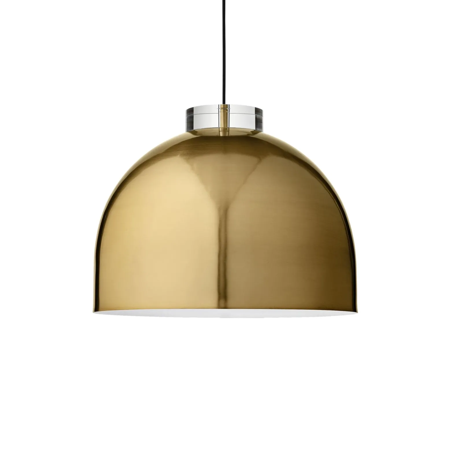 AYTM Hängeleuchte Luceo, rund, gold, Ø 45 cm
