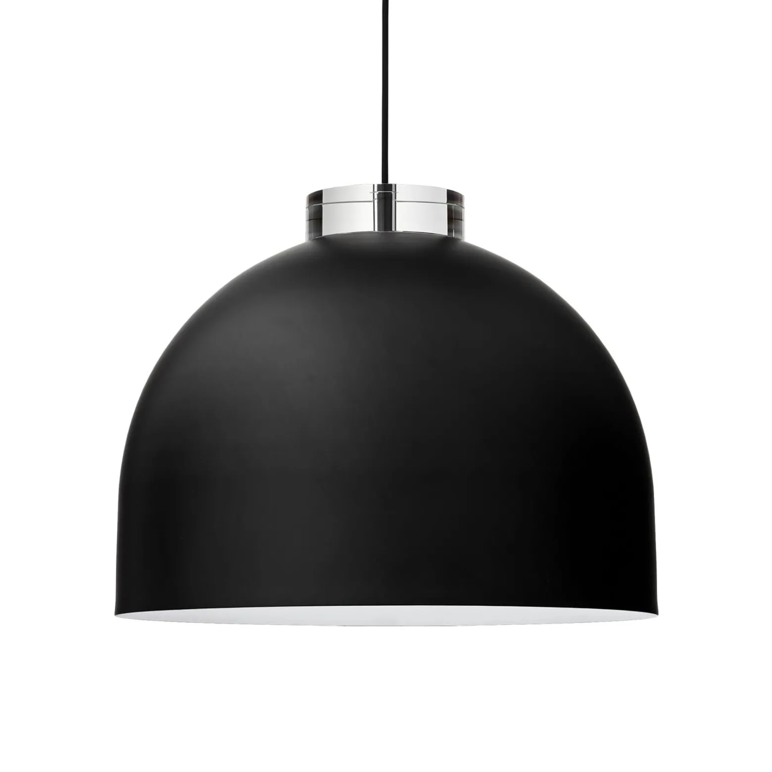 AYTM Hängeleuchte Luceo, rund, schwarz, Ø 45 cm