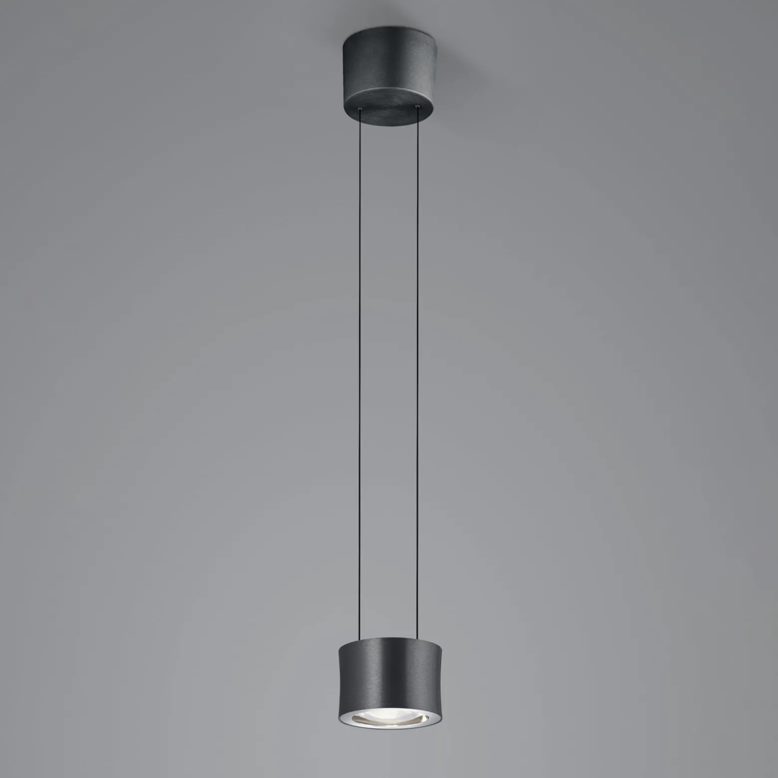 BANKAMP Impulse Flex LED-Hängeleuchte 1fl. schwarz