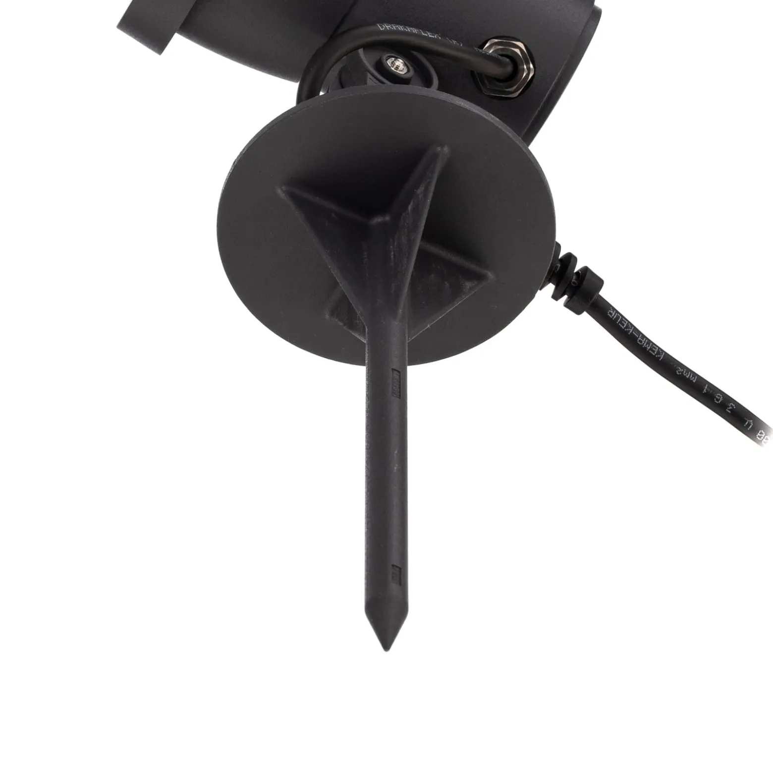 BEGA LED-Außenstrahler 85009, grafit, Aluminiumguss, Stecker