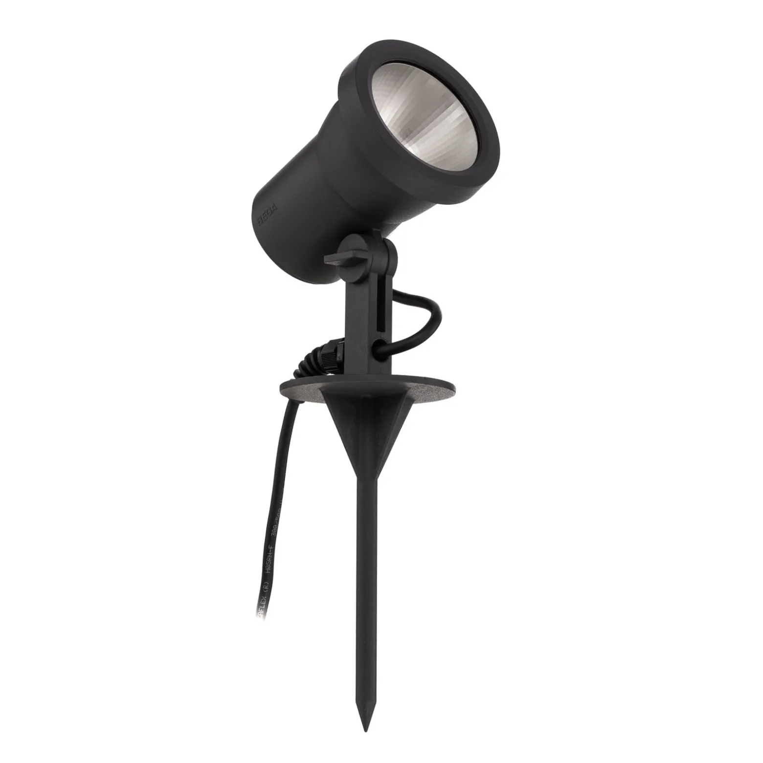 BEGA LED-Außenstrahler 85009, grafit, Aluminiumguss, Stecker