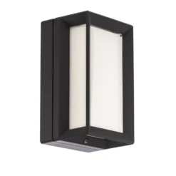 BEGA LED-Außenwandlampe 22750, grafit, Metall, CCT, IP65