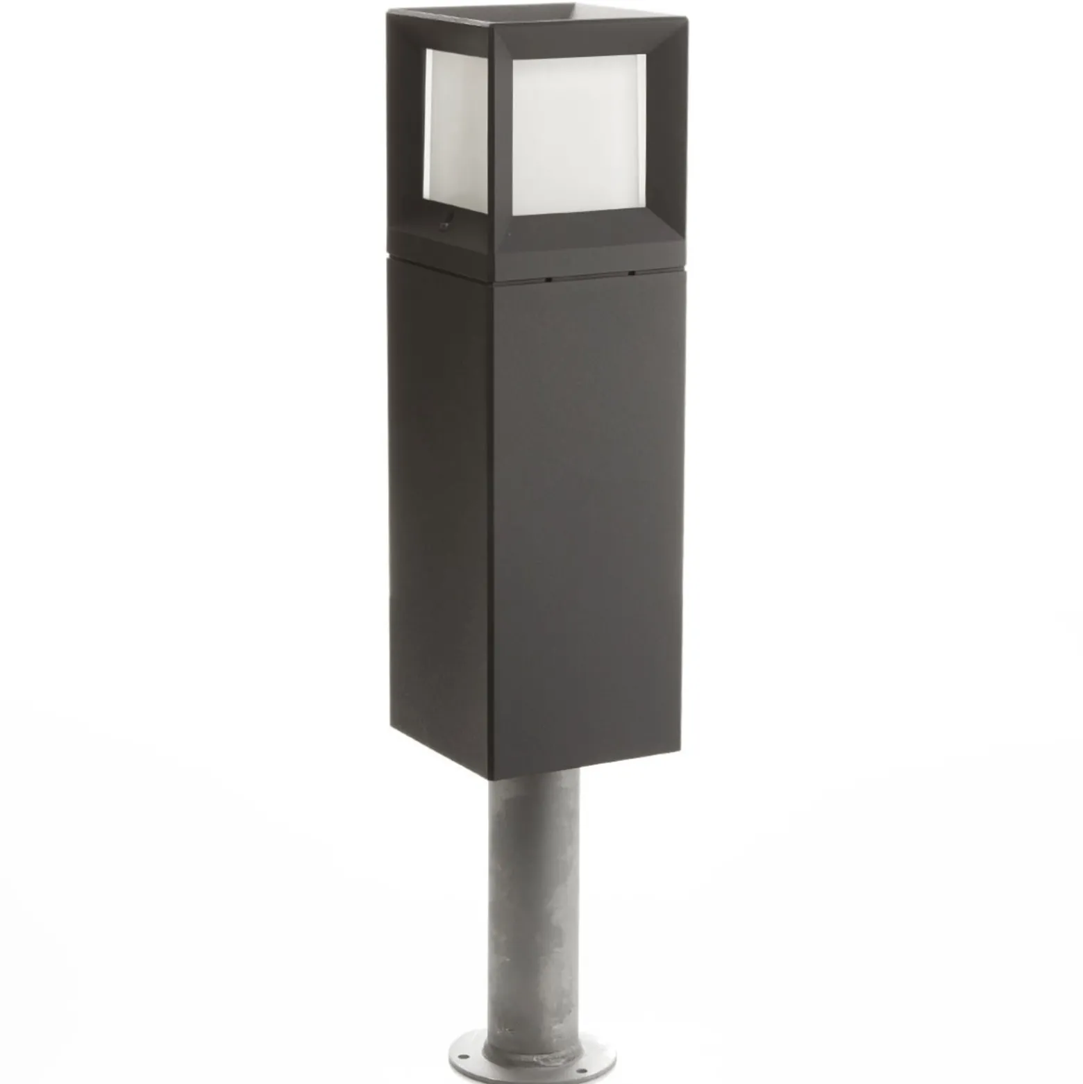 BEGA 84604 - LED-Sockelleuchte in Grafit, 3.000 K