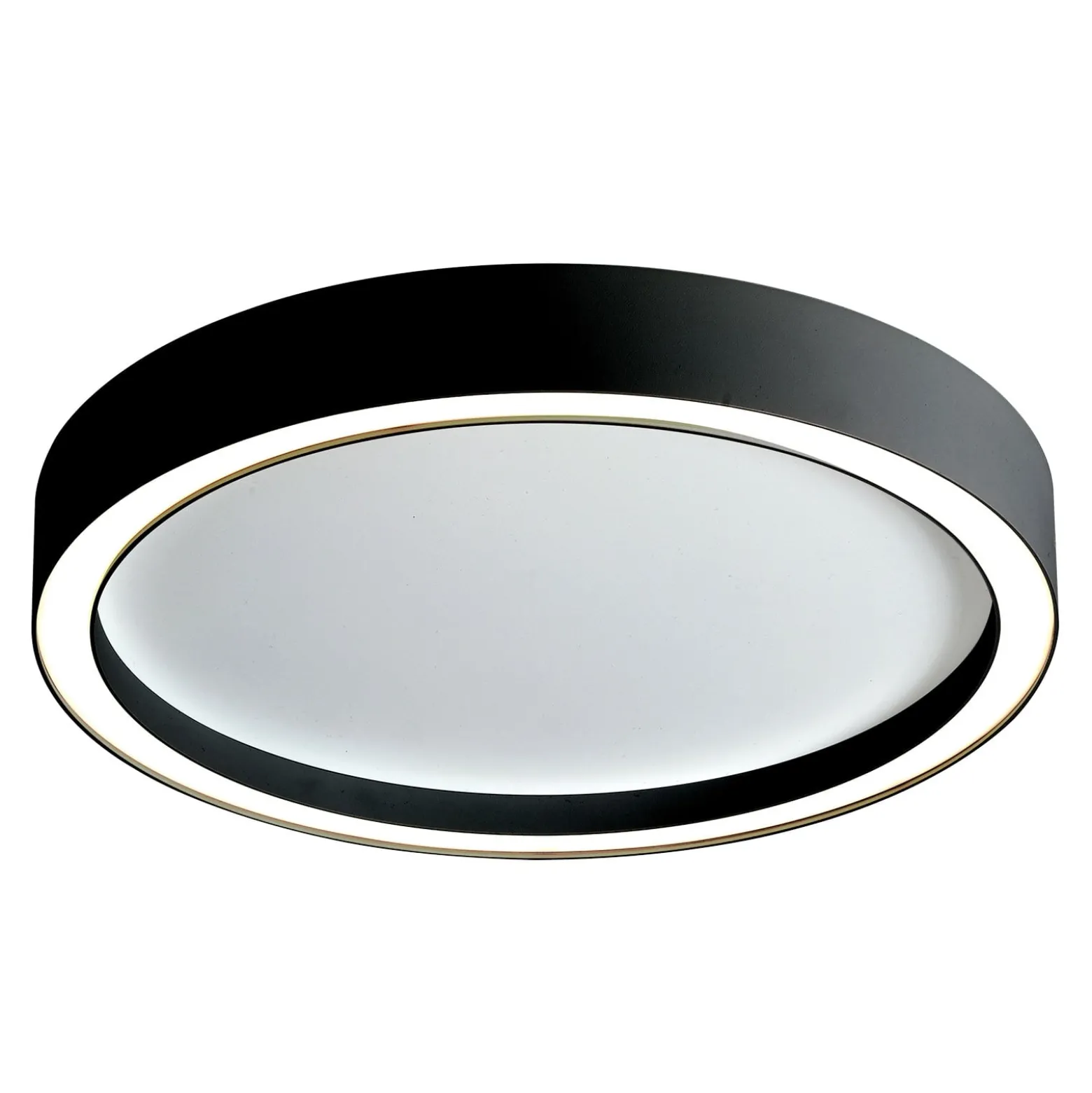Bopp Aura LED-Deckenleuchte Ø 55cm weiß/schwarz
