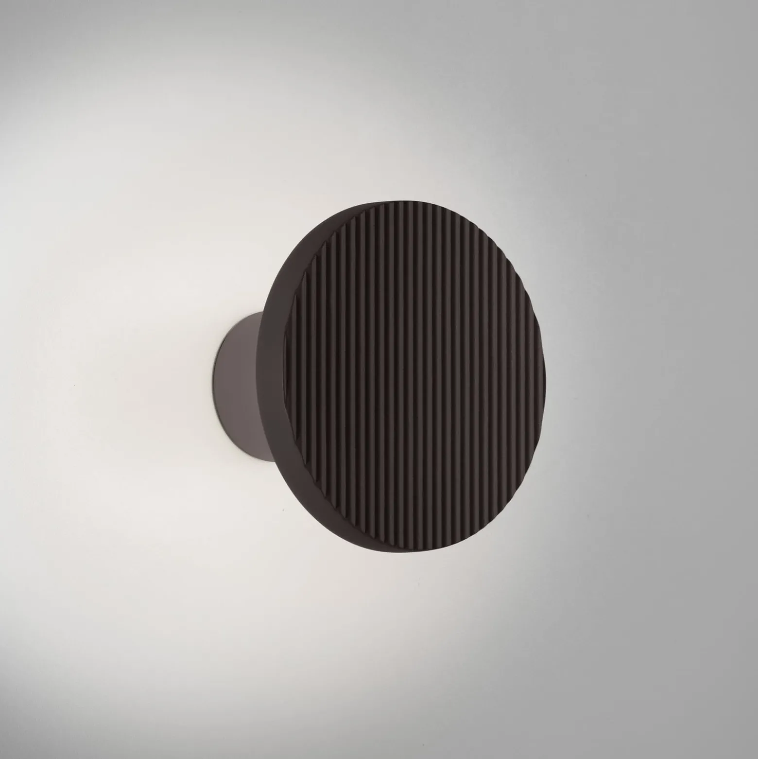 Bover LED-Wandlampe Arid A/01 schwarz CCT 2.200-2.700 K IP44
