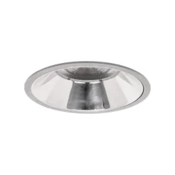 BRUMBERG Apollo Maxi, Reflektor glatt, rund, 4.000K, silber