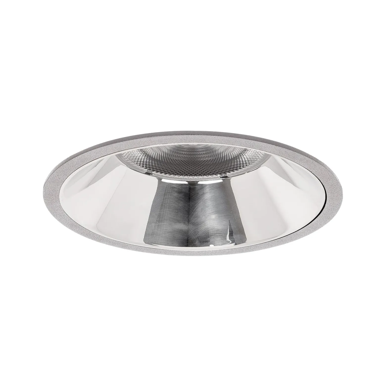BRUMBERG Apollo Mega, glatt, rund, 3.000 K, silber
