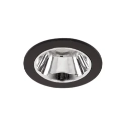 BRUMBERG Apollo Micro, glatt, rund, 4.000 K, schwarz