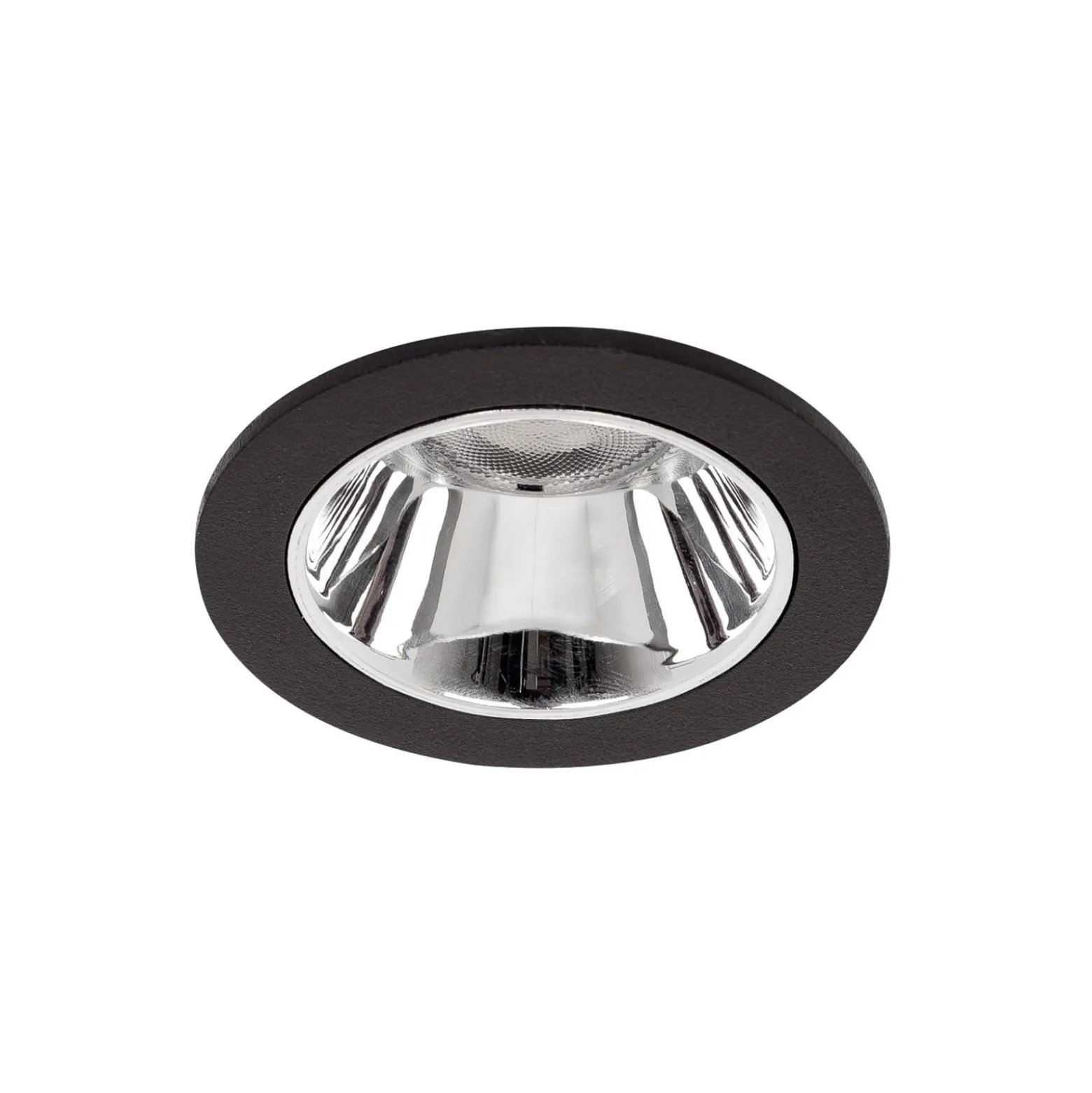 BRUMBERG Apollo Micro, glatt, rund, DALI, 3.000 K, schwarz