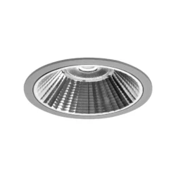 BRUMBERG Apollo Midi facettiert, rund, DALI, 4.000 K, silber
